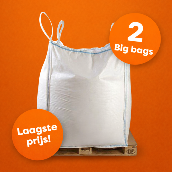 2000kg strooizout, direct leverbaar!